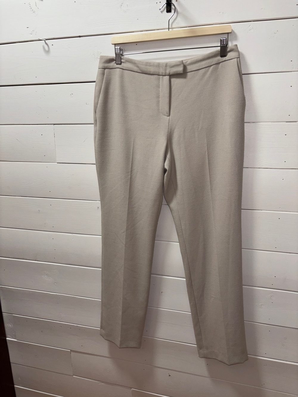 IRIS SETLAKWE Tailored Fully Lined Pants Beige Size 10 - Picture 3 of 11